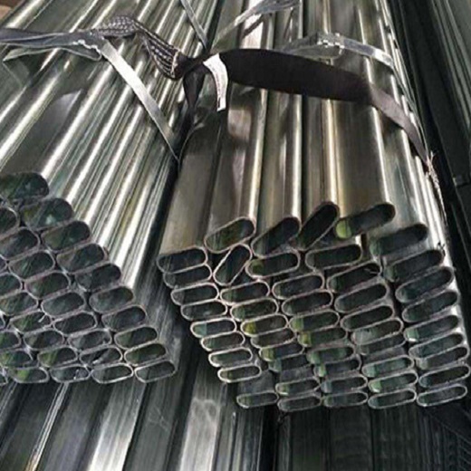 customization galvanized/black special-shape steel tube